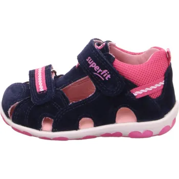 Chlapecké sandály Superfit 0-600036-8000 – dětské sandály s uzavřenou špičkou a ohebnou podrážkou Velikost: 23