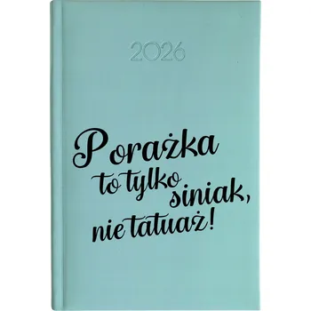 Kalendář Knižkový kalendář 2026 A5 FunnyCase modrý