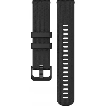Ostatní příslušenství k chytrým hodinkám Silikonový řemínek pro Garmin Venu 3S 22mm, černý