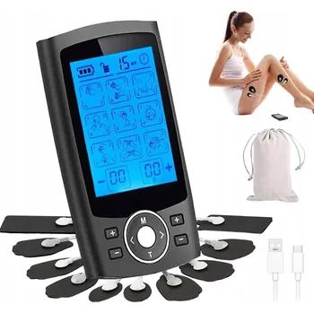 Masážní přístroj ELEKTROSTIMULÁTOR SVALŮ A NERVŮ EMS MASÁŽNÍ PŘÍSTROJ PRO AKUPUNKTURU
