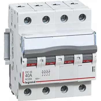 vypínač MODULÁRNÍ ODPOJOVAČ 4P 40A LEGRAND FR304-TX3-40 406486