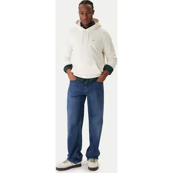 Pánská mikina Tommy Jeans Mikina DM0DM20742 Écru Regular Fit XS