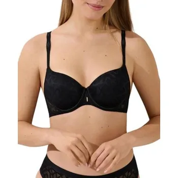 Podprsenka Dámská nadměrná podprsenka Lisca Opal 20376 černá černá 75G