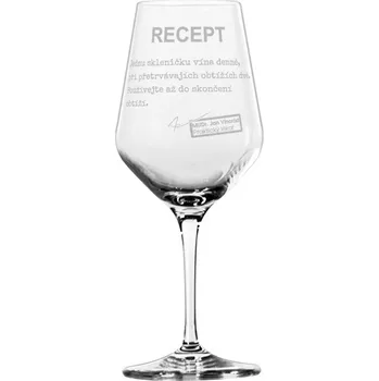 Sklenice Půllitry.cz Sklenice Recept na víno 0.5 l