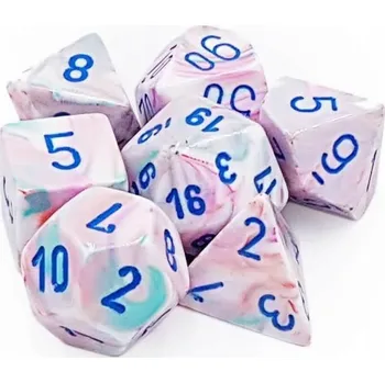 Příslušenství k deskovým hrám Sada kostek Chessex CH27544, 7 ks