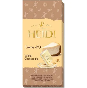 Čokoláda Heidi Creme dOr White Cheesecake 90g