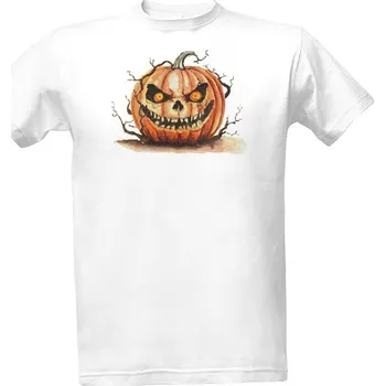 Tričko s potiskem Zombie Pumpkin pánské