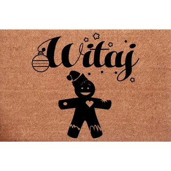 Kokosová rohožka, hotová, 39 x 59 cm