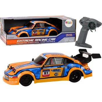 RC model auta Autíčko na dálkové ovládání RC 1:16 Gumová kola Drift Oranžové