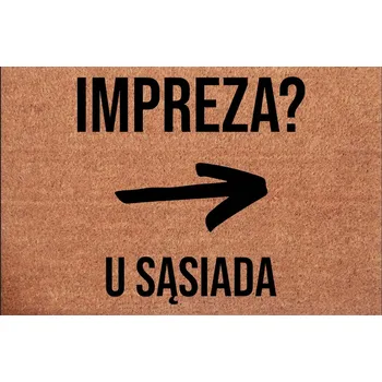 Kokosová rohožka, hotová, 39 x 59 cm