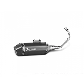Výfuk pro motocykl Akrapovič S-VE125R2-HZBL Full System Racing Vespa Primavera/Sprint 125/150 (17-20)