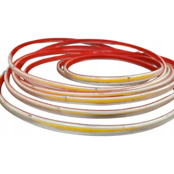 LED páska LED pásek COB 10W 230V Neutrální bílá 4000K 1m S možností stříhání po 12,5 cm