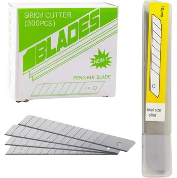 Pracovní nůž Náhradní segmentové čepele, 13 segmentů, 9 mm, 10 ks