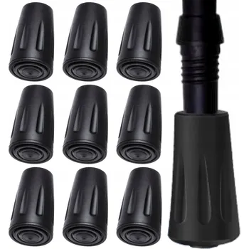 Trekingová hůl KONCOVKY NA HOLE Nordic Walking Trekking NÁSTAVCE botky 10x