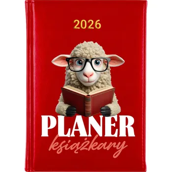 Diář Knižní kalendář 2026 A5 FunnyCase vícebarevný