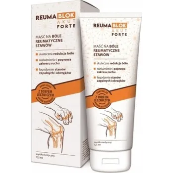 Bylinná léčivá mast Reumablok Akut Forte, mast na revmatické bolesti a ztuhlé klouby, 125 ml