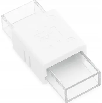 LED páska Přímá spojka pro LED pásek stříhaný po 10 cm SMD COB, konektor pro pásek 10 mm