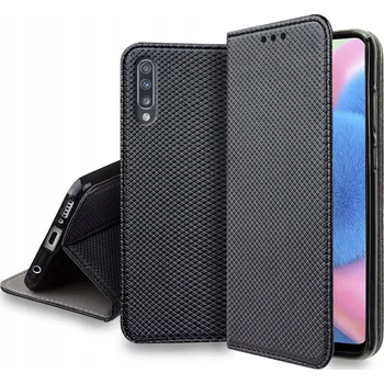 Pouzdro na mobilní telefon Flipové pouzdro KrainaGSM pro Samsung Galaxy A30s, černé