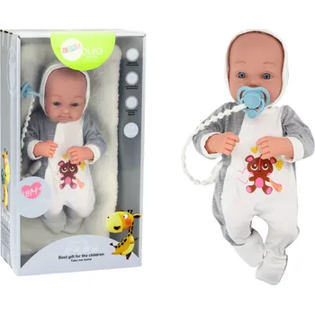 Panenka Panenka Miminko s Dudlíkem Dekou Body Doplňky Sada 35 cm