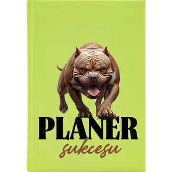 Diář Knižní kalendář 2026 A5 FunnyCase vícebarevný