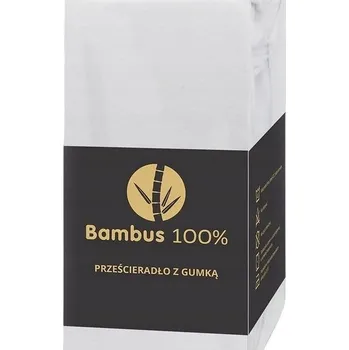 Prostěradlo Prostěradlo bambusové s gumou Fiki Miki do korbičky 75x35 cm bílé