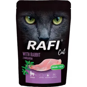 Krmivo pro kočku Dolina Noteci Rafi Cat Sterilised krmivo mokré pro kočky KRÁLÍK 100 g