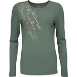 Dámské triko LOAP ABMORA ZELENÁ S