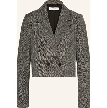 Dámské sako Comma Dámský Blejzr, černá / bílá / šedá, 38