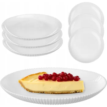 Talíř Dezertní talíř Kadax, talířek na zákusky, kulatý, 19 cm