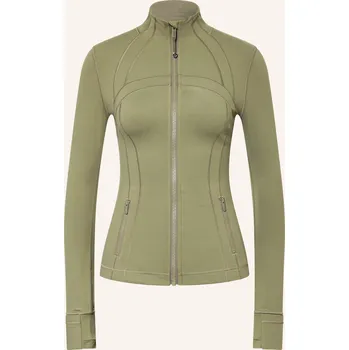 Dámská mikina Lululemon Dámská Tréninková Bunda Define, zelená, 44