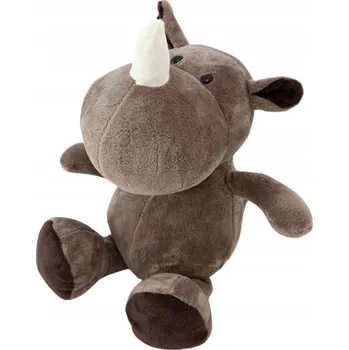 plyšák PLYŠOVÁ PLYŠÁK PLYŠÁK NOSOROŽEC REALISTICKÝ HNĚDÝ 25 CM