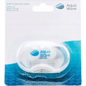 AQUA WAVE špunty do uší transparentní