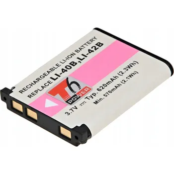 Akumulátor T6 Power NP-82 s kapacitou 620 mAh pro Casio