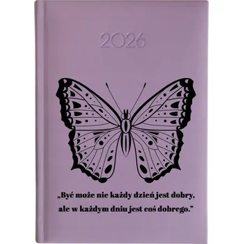 Kalendář Knižní kalendář 2026 A5 FunnyCase fialový