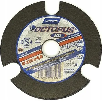 Brusný kotouč Brusný kotouč Norton Octopus 125x4,0 mm A60