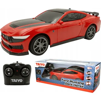 RC model auta Dálkově ovládané auto RC Mustang, červené