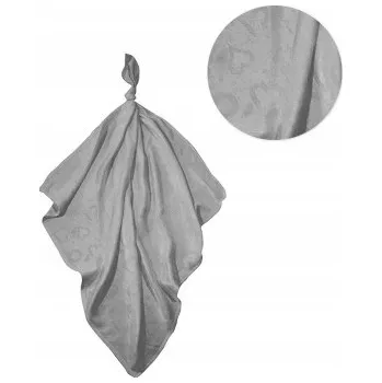 Dětská deka TEXPOL Bambusová plena 75x75 cm ŠEDÁ SWEET baby shower