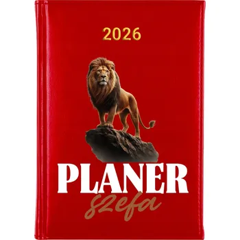 Diář Knižní kalendář 2026 A5 FunnyCase vícebarevný