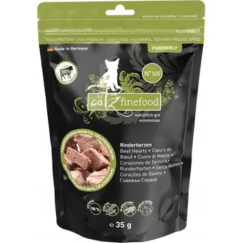 Pamlsek pro kočku Catz Finefood Purrrrly N.105 Hovězí srdce 35g