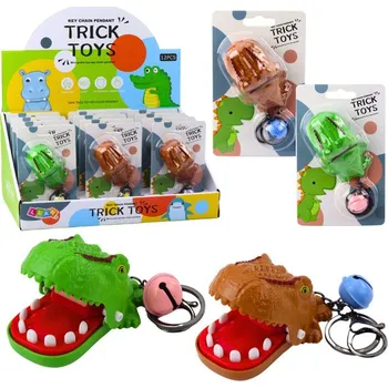 Dovednostní hra Zubař Dinosaurus Klíčenka Přívěsek 2v1