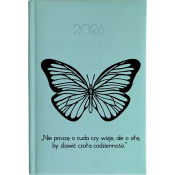 Kalendář Knižkový kalendář 2026 A5 FunnyCase modrý