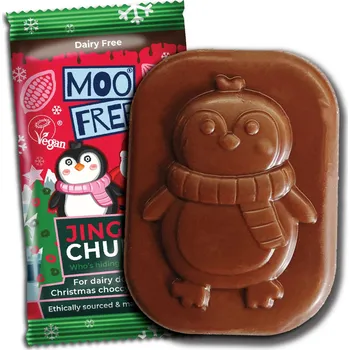 Čokoládová tyčinka Moo Free – Tyčinka vánoční kakaová (15 g)