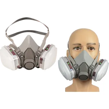 Plynová maska Maska Polomaska Protiprachová Lakýrnická 2 Uhlíkové Filtry