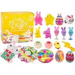 Velikonoční sada hraček Fidget Toys Antistresové 18 kusů