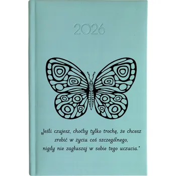 Kalendář Knižkový kalendář 2026 A5 FunnyCase modrý