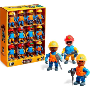 Figurka Build Up Stavba - kolekce motorických figurek (náhodný výběr)