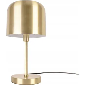 Lampička STOLNÍ LAMPA KOVOVÁ ZLATÁ MINIMALISTICKÁ CAPA 20X39,5 CM E14