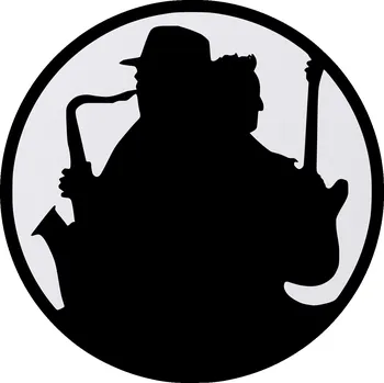 Keramické podložky pod hrnek x4 HUDEBNÍ PODLOŽKY JAZZ KYTARA