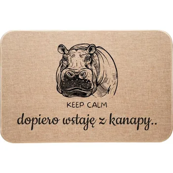 Rohožka Kokosová rohožka, hotová, 39 x 59 cm