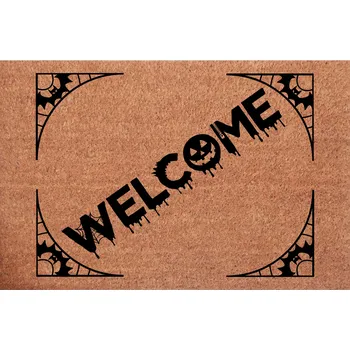 Kokosová rohožka před dveře Halloween Welcome Rohožka ke dveřím